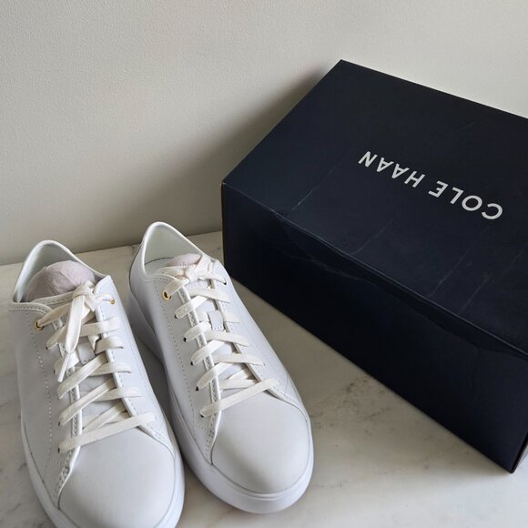 New Cole Haan Grand Crosscourt Flatform Lace Up Sneaker - Picture 9 of 9